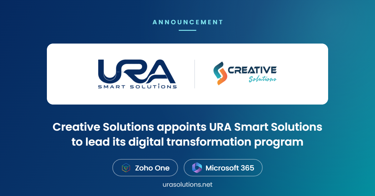 Creative Solutions appoints URA Smart Solutions to lead its digital transformation program